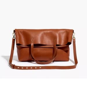 MADEWELL foldover transport tote